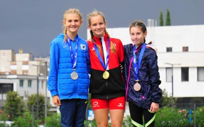 Naša Neja Marinič Kuzman iz 6. c – že 4. naslov državne prvakinje v tem letu